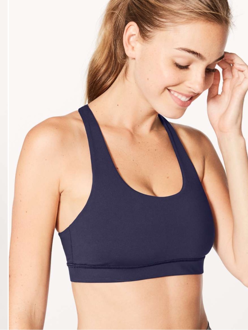 Lululemon Invigorate Bra
Midnight Navy size 8